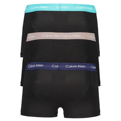 Calvin Klein Black Cotton Boxer Parts Tri-Pack