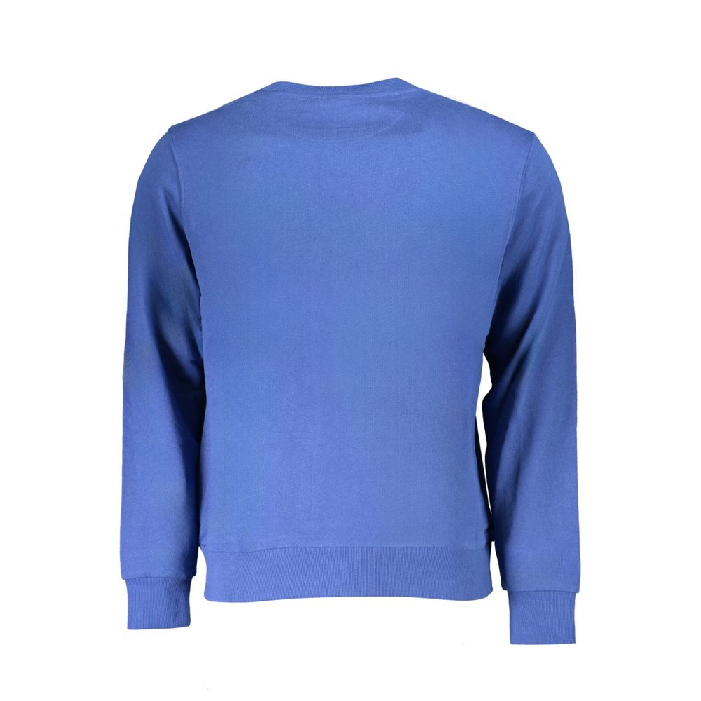 North Sails Blue Cotton Sweater - Long Sleeve Crew Neck