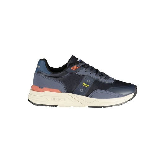 Blauer Blue Polyester Sneaker: Urban Style & Comfort
