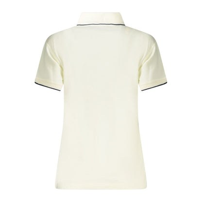 North Sails White Cotton Women Polo Shirt