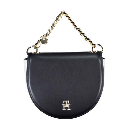 Tommy Hilfiger Blue Faux Leather Handbag
