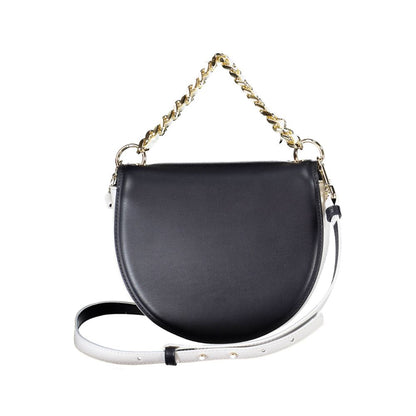 Tommy Hilfiger Blue Faux Leather Handbag