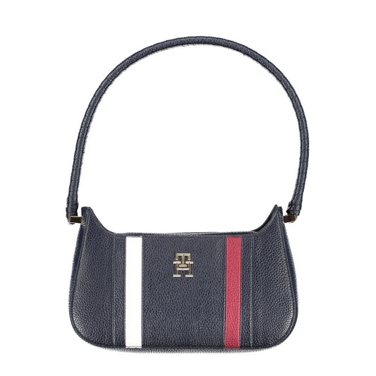 Tommy Hilfiger Blue Polyethylene Handbag - Stylish and Functional