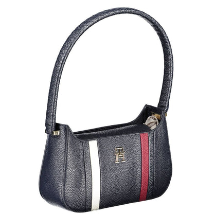 Tommy Hilfiger Blue Polyethylene Handbag - Stylish and Functional