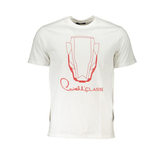 Cavalli Class White Men's T-Shirt