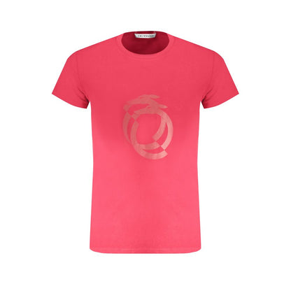 Trussardi Red Cotton T-Shirt - Stylish Comfort Redefined