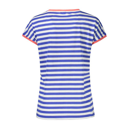 North Sails Blue Cotton Sleeveless Striped T-Shirt