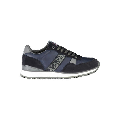 Napapijri Sleek Contrasting Sneakers - Blue Unisex