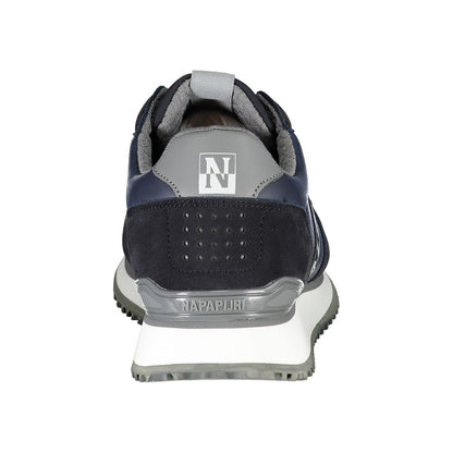 Napapijri Sleek Contrasting Sneakers - Blue Unisex