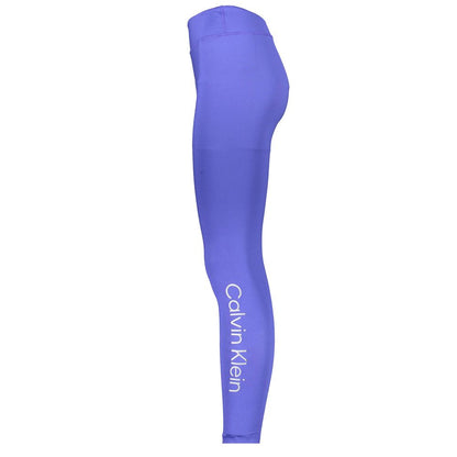 Calvin Klein Blue Polyester Underwear Leggings