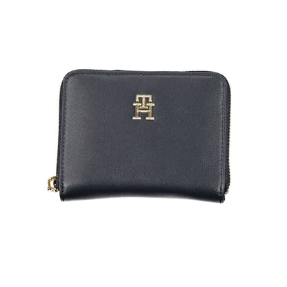 Tommy Hilfiger Blue Polyester Wallet - Stylish Convenience