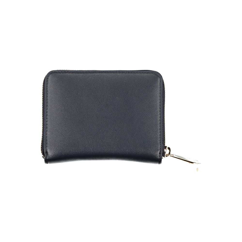 Tommy Hilfiger Blue Polyester Wallet - Stylish Convenience