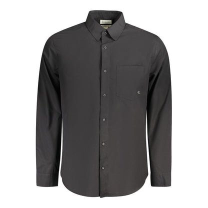 Calvin Klein Black Cotton Shirt - Timeless Elegance