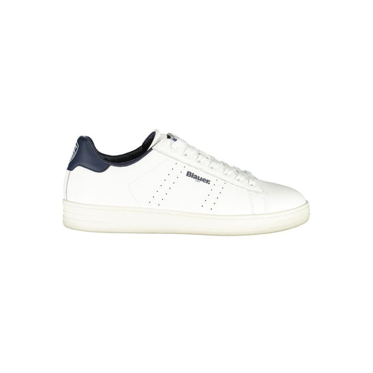 BLAUER Bianco Polyurethane Men Sneaker