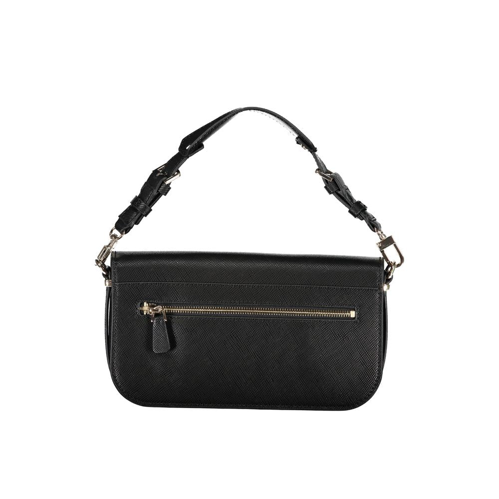 Guess Jeans Black Polyethylene Handbag - Brynlee Bag
