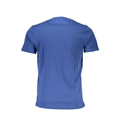 Harmont & Blaine Blue Cotton T-Shirt - Stylish Comfort Redefined