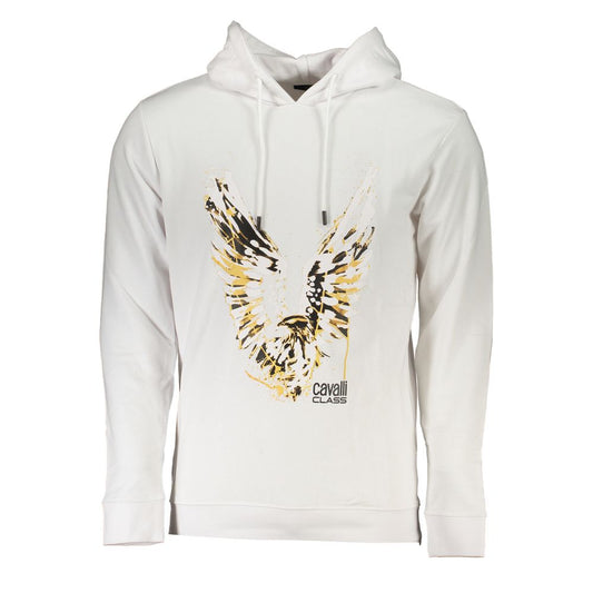 Cavalli Class White Men's Hoodie