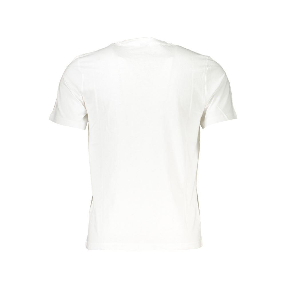 North Sails White Cotton T-Shirt - Casual Performance Tee