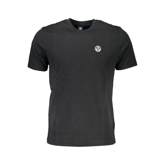 North Sails Men's Black Cotton T-Shirt