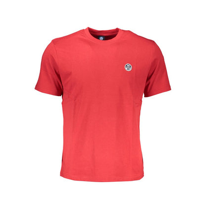 North Sails Men's Red Cotton T-Shirt