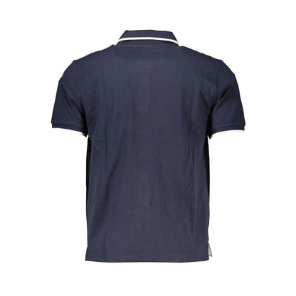 North Sails Blue Cotton Polo Shirt - Effortless Nautical Style