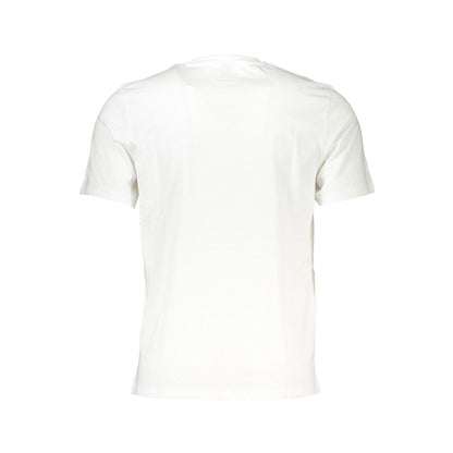 North Sails White Cotton T-Shirt - Casual Style for the Modern Explorer