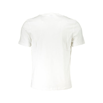 North Sails White Cotton T-Shirt - Classic Comfort and Style
