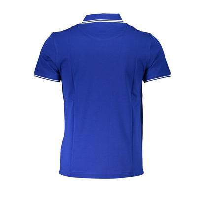 Harmont & Blaine Sleek Short Sleeved Contrast Polo Shirt