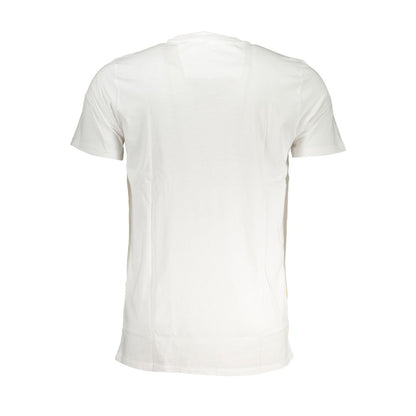 Cavalli Class White Cotton T-Shirt - Effortlessly Chic Style