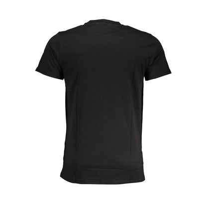 Cavalli Class Black Cotton T-Shirt - Stylish Comfort for Every Occasion