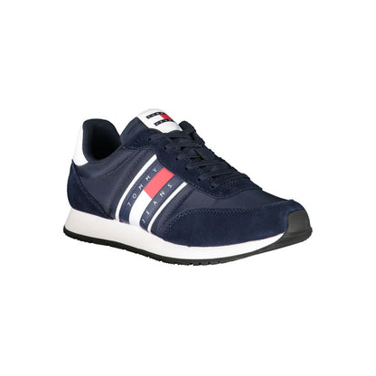 Tommy Hilfiger Blue Polyester Sneakers