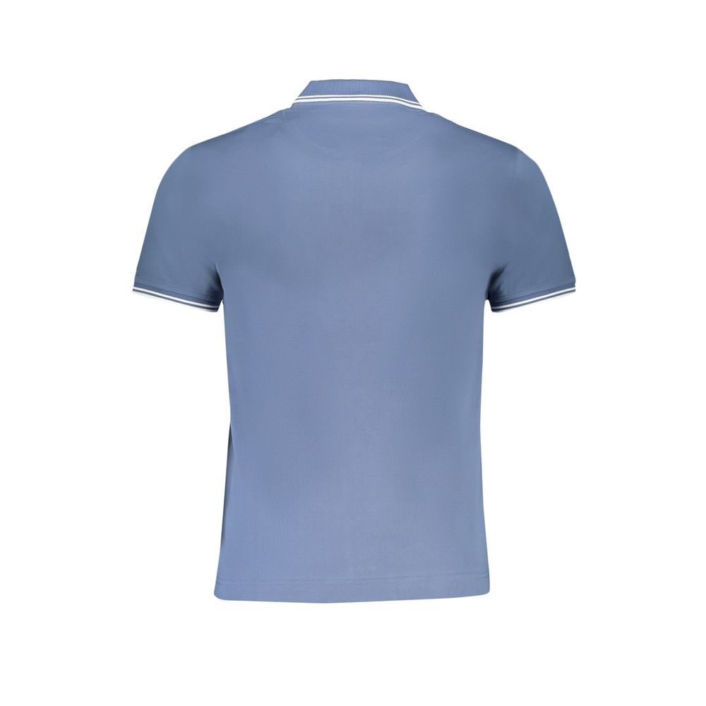 Harmont & Blaine Blue Cotton Polo Shirt - Perfect for Every Occasion