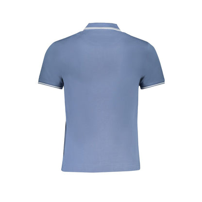 Harmont & Blaine Blue Cotton Polo Shirt - Perfect for Every Occasion