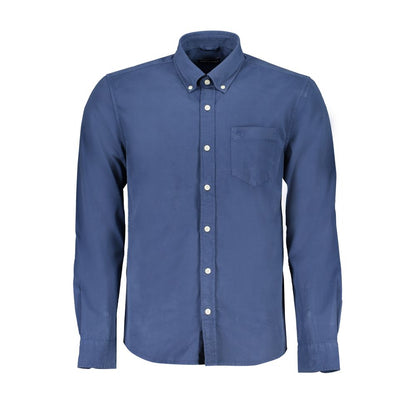 North Sails Blue Cotton Shirt - Classic Comfort Meets Modern Style