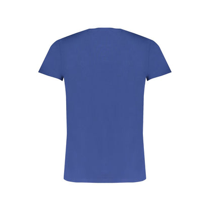 Trussardi Blue Cotton T-Shirt - Classic Comfort and Style