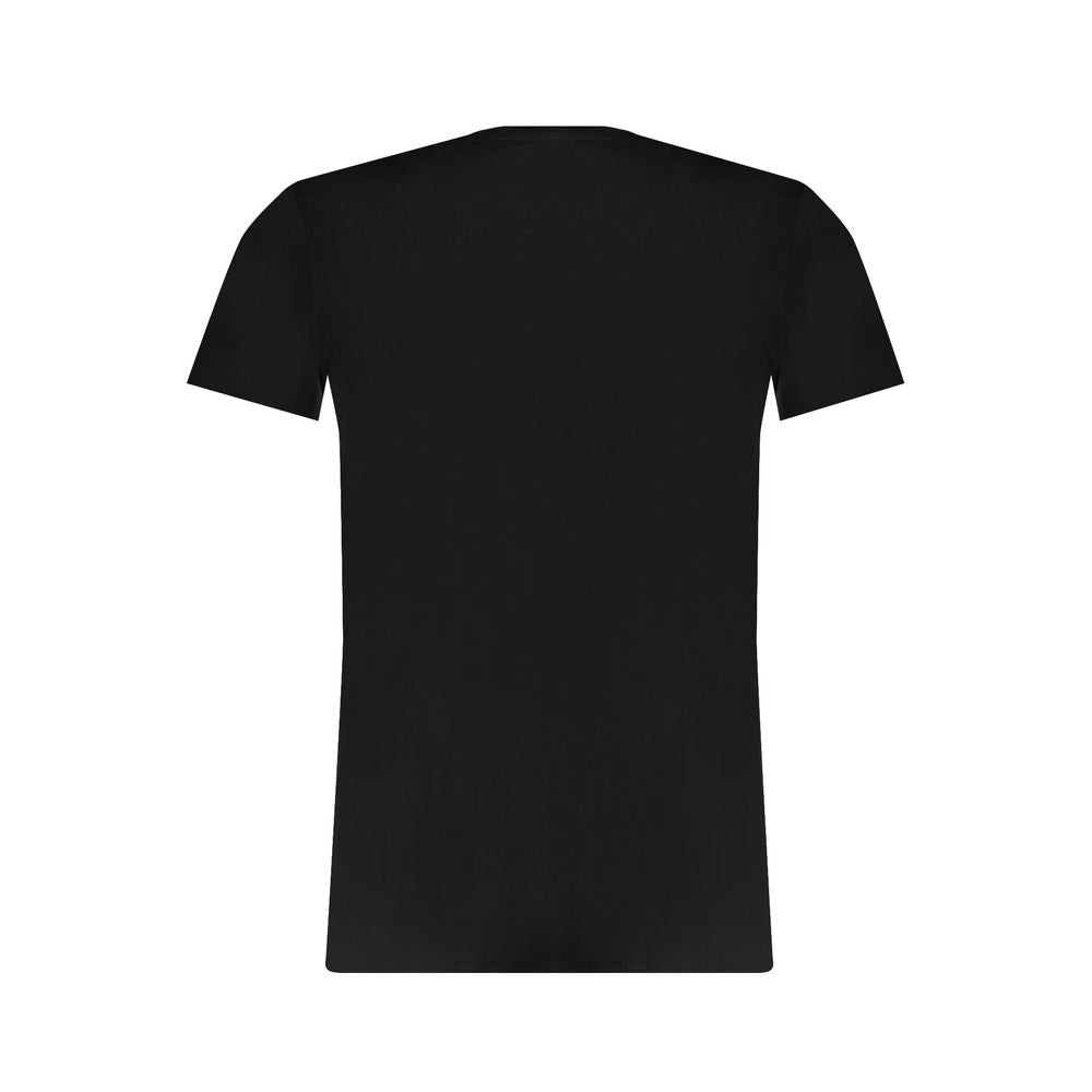Trussardi Black Cotton T-Shirt - Classic Comfort and Style