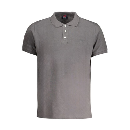 Norway 1963 Grey Cotton Men Polo Shirt