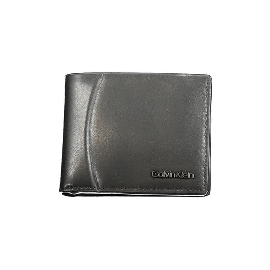 Calvin Klein Black Leather Wallet for Effortless Style