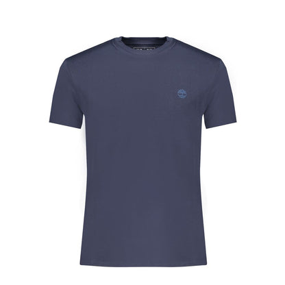 Timberland Blue Cotton Men's T-Shirt