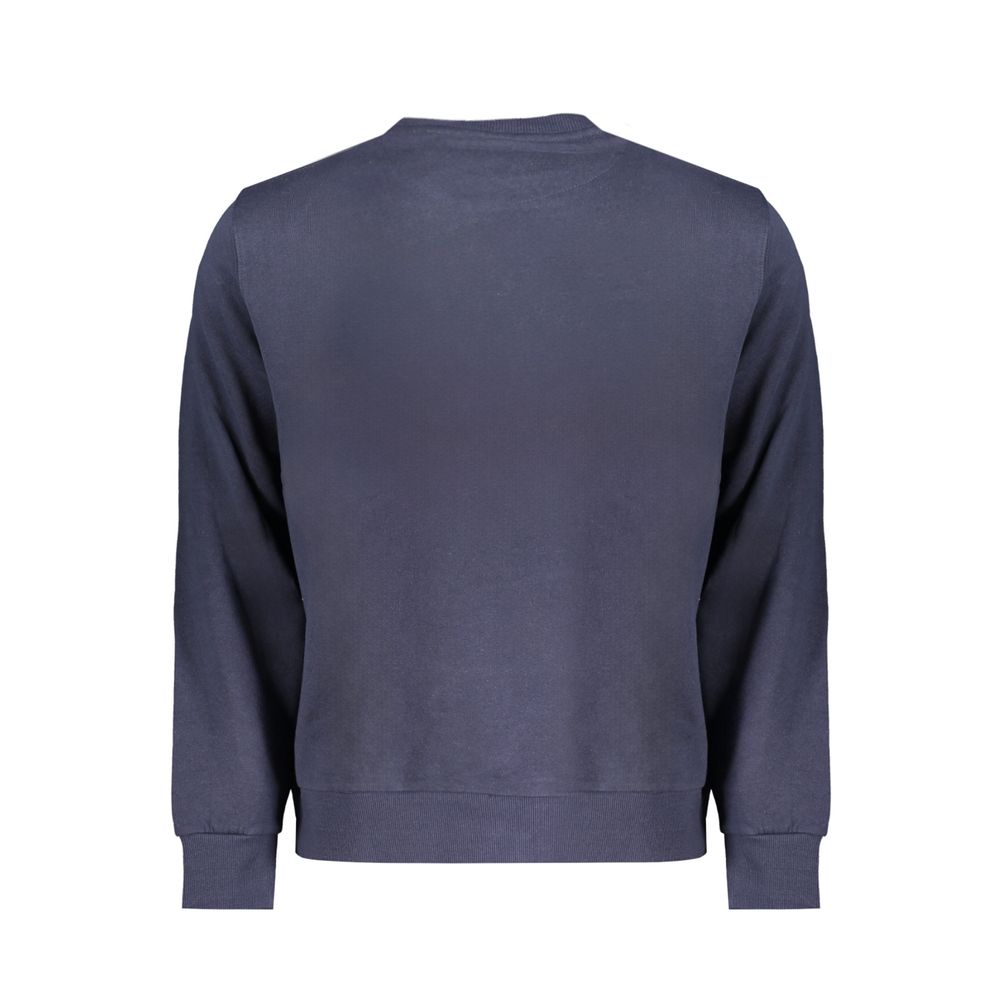 North Sails Blue Cotton Sweater: Functional and Stylish Casualwear