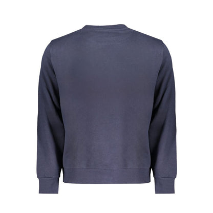 North Sails Blue Cotton Sweater: Functional and Stylish Casualwear