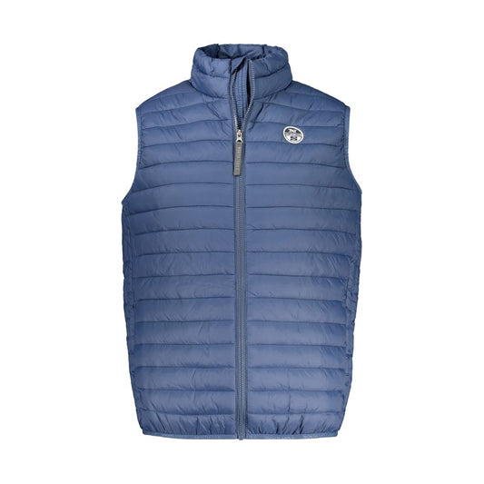 North Sails Blue Polyamide Sleeveless Jacket