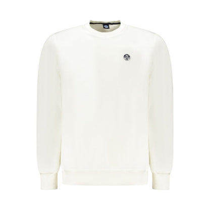 North Sails White Cotton Men's Sweater