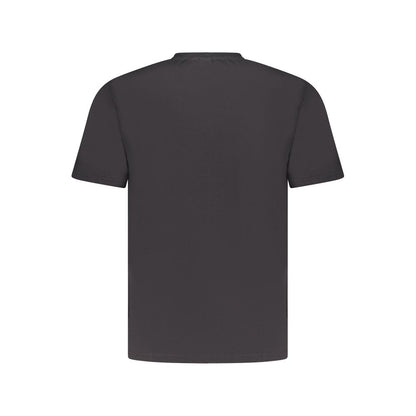 North Sails Black Cotton Men T-Shirt