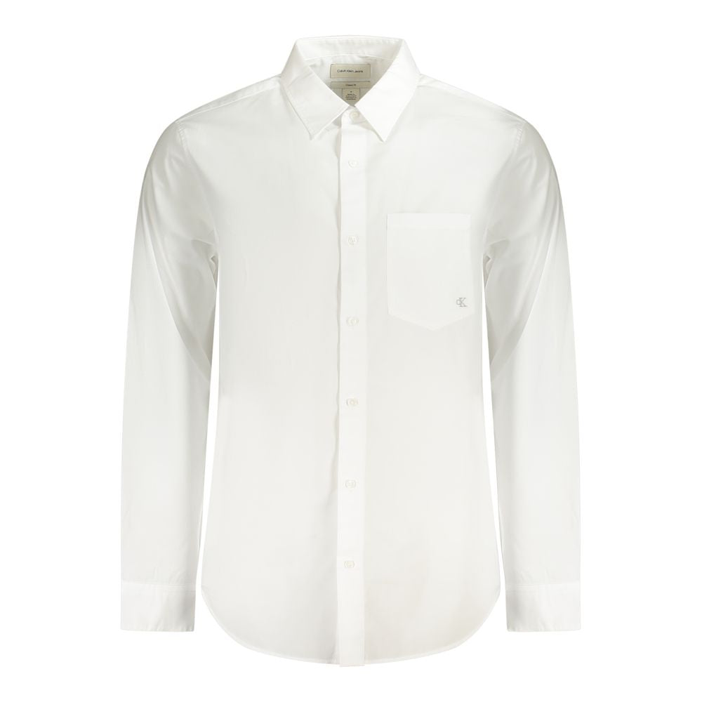 Calvin Klein Classic White Cotton Shirt