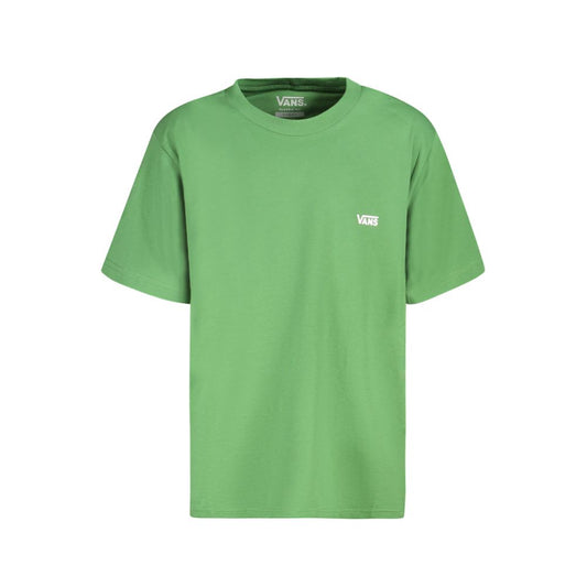 Vans Green Cotton T-Shirt - Classic Fit Crew Neck
