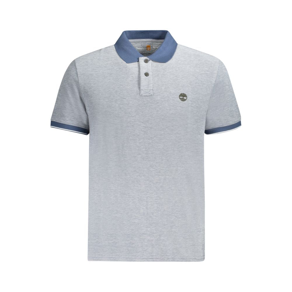 Timberland Blue Cotton Polo Shirt - Stylish and Comfortable