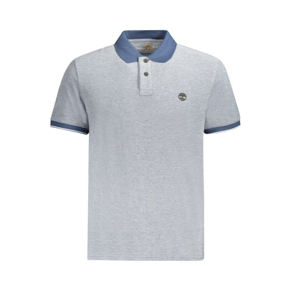 Timberland Blue Cotton Polo Shirt - Stylish and Comfortable