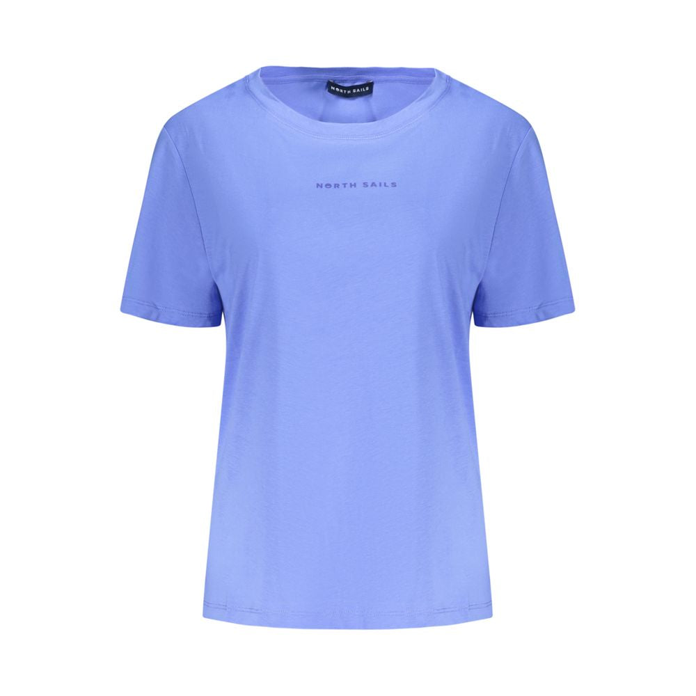 North Sails Blue Cotton Short Sleeve T-Shirt