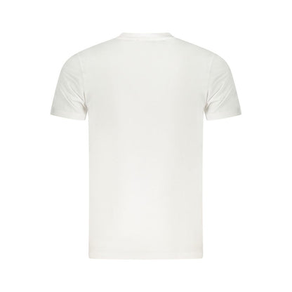 Cavalli Class White Cotton Mens T-Shirt